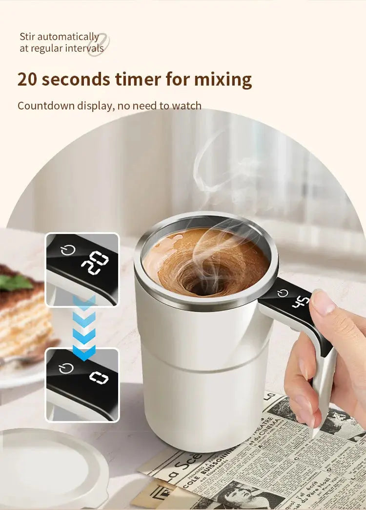 Portable Coffee Electric Mixer Rotating My Store