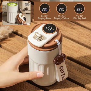 Thermos Bottle LED Coffee Cup My Store