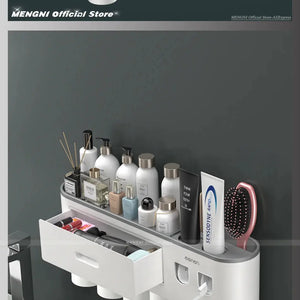 Magnetic Adsorption Toothbrush Holder Wall Electronic Worldwide