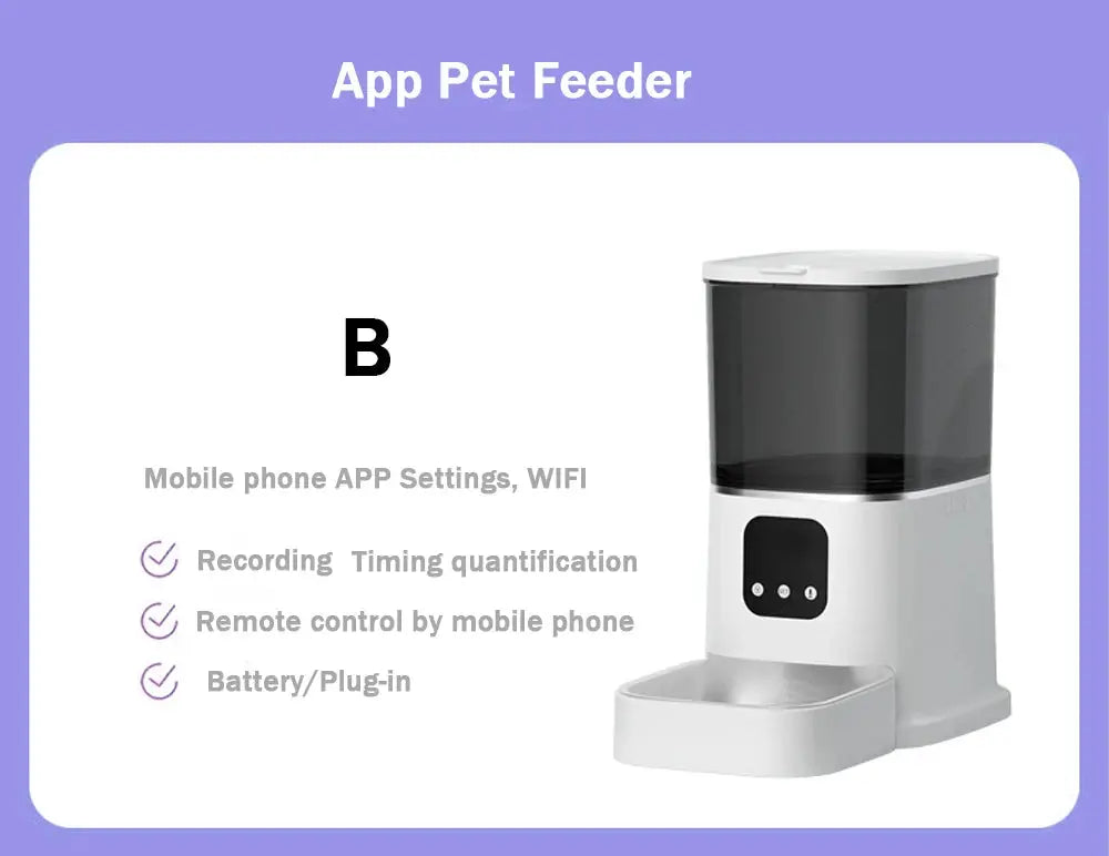 Automatic Cat Feeder Timing with Camera Electronic Worldwide