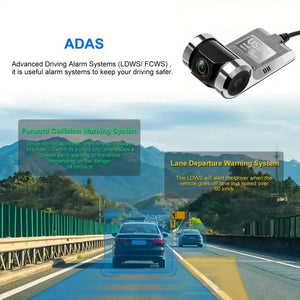 Car Android Navigator USB HD Driving Recorder Media Comes with ADAS Driving Assistance Function Car Electronic Worldwide