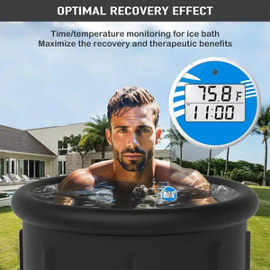 Water Thermometers for Ice Bath Waterproof Floating Thermometers Bath Pool Thermometers Digital Water Thermometers with Timer Electronic Worldwide