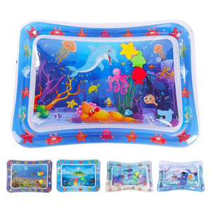 Water Sensory Play Mat Thickened Inflatable Water Mat For Cat And Dog Pet Playmat With Fish Sea Ocean Theme Sensory Toy Water Electronic Worldwide