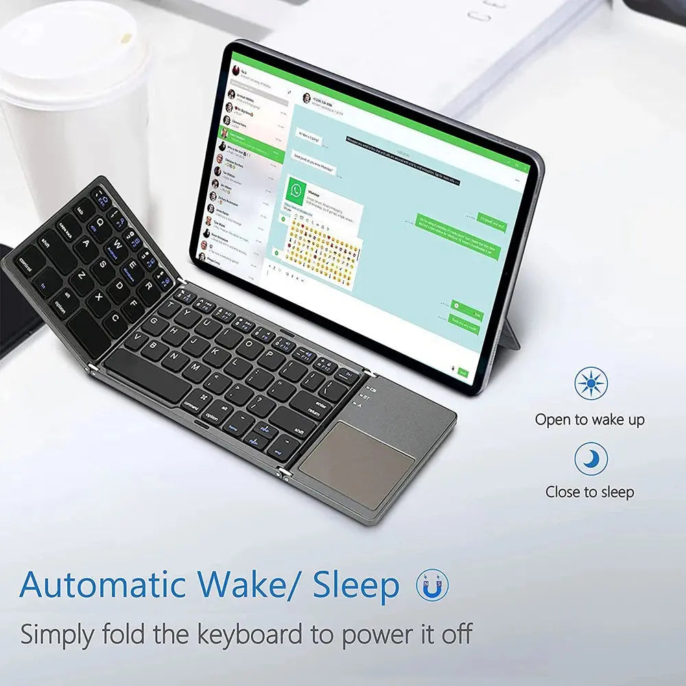 Keyboard Wireless Foldable Electronic Worldwide