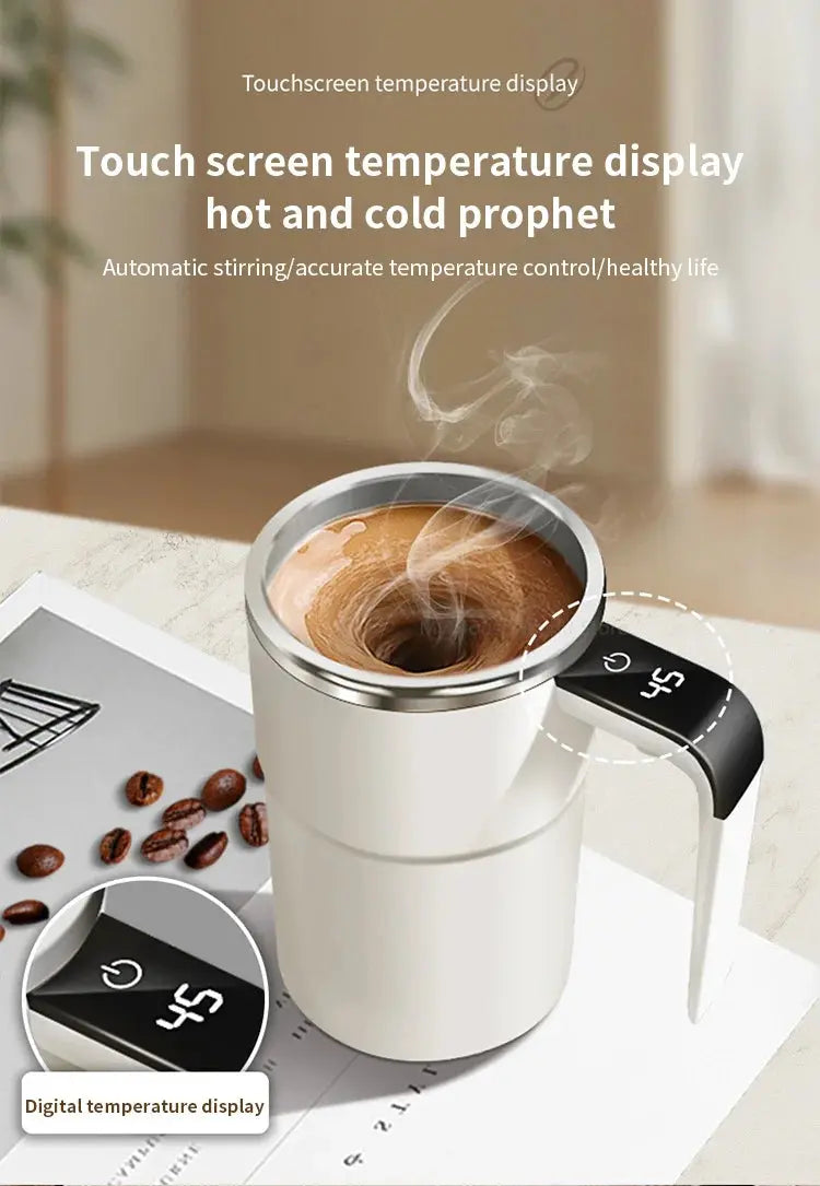 Portable Coffee Electric Mixer Rotating My Store