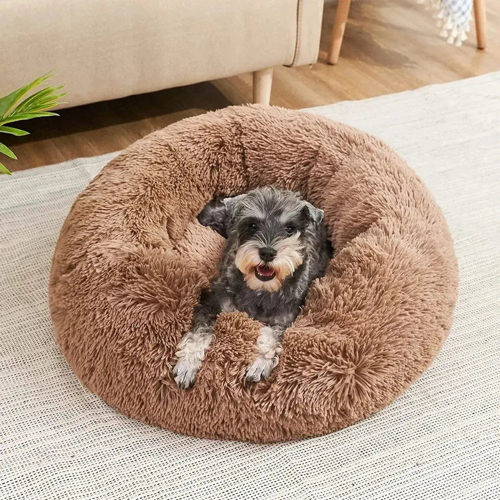 40-90cm Fluffy Dog Bed Electronic Worldwide