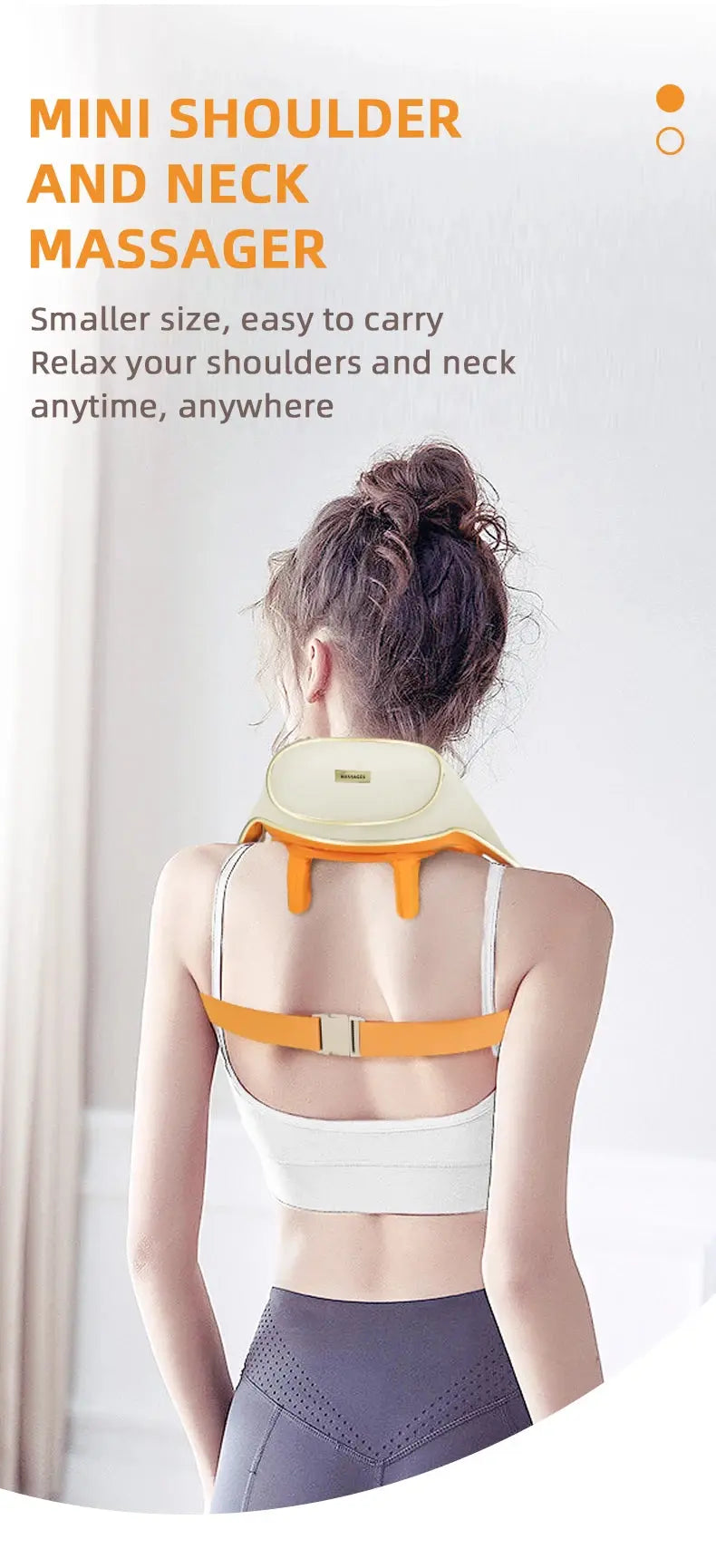 Mini massager neck shoulder Electronic Worldwide