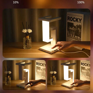 Novelty floating lamp with 10 W  detachable wireless charger decorative light for bedroom/office Electronic Worldwide