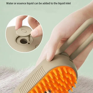 Pet Spray Massage Brush One Button Electronic Worldwide