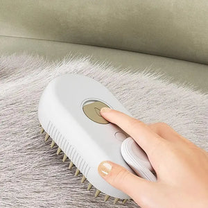 Pet Spray Massage Brush One Button Electronic Worldwide