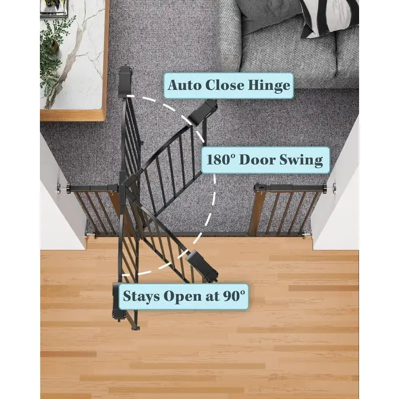 Dog Gate for Stairs & Doorways Electronic Worldwide