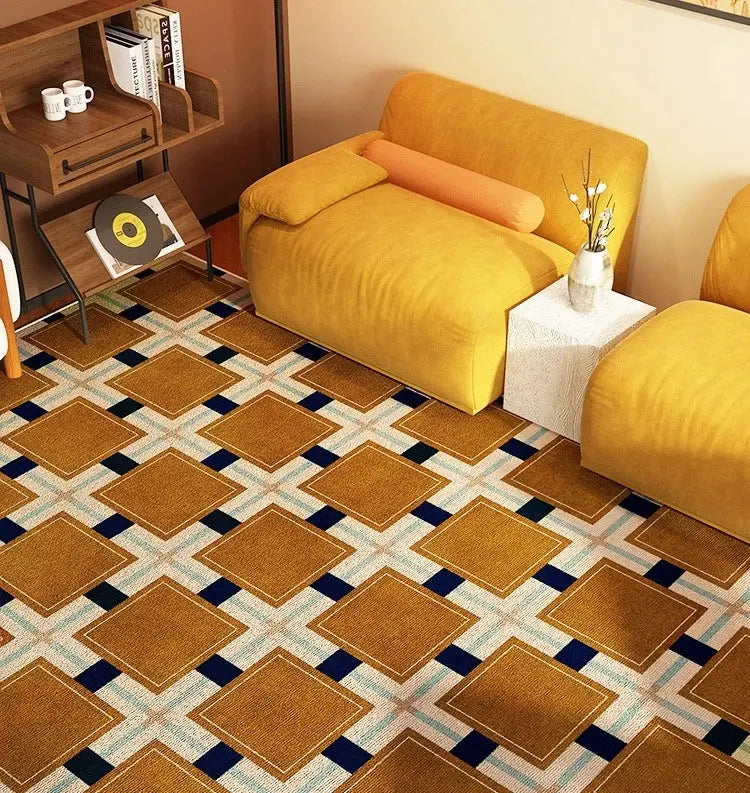 Retro Carpet Living Room Electronic Worldwide