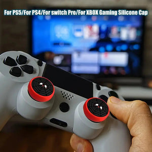 4Pcs Silicone Gaming Controller Thumbstick Grip Cap Joystick Cap Anti-Slip Joystick Cover For Playstation 5 XBOX PS5 Accessories - Electronic Worldwide