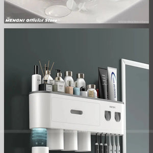 Magnetic Adsorption Toothbrush Holder Wall Electronic Worldwide