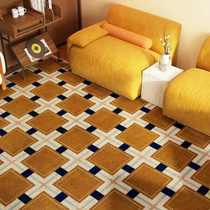 Retro Carpet Living Room Electronic Worldwide