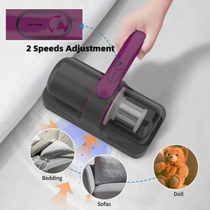 Vacuum Cleaner Cordless Handheld UV-C Bed Dust Electronic Worldwide