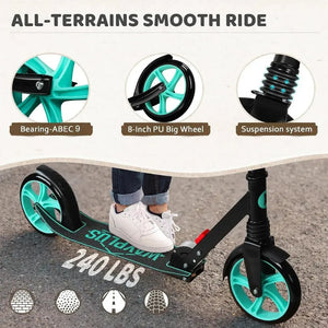 Kick Scooter for Ages 6+ Electronic Worldwide