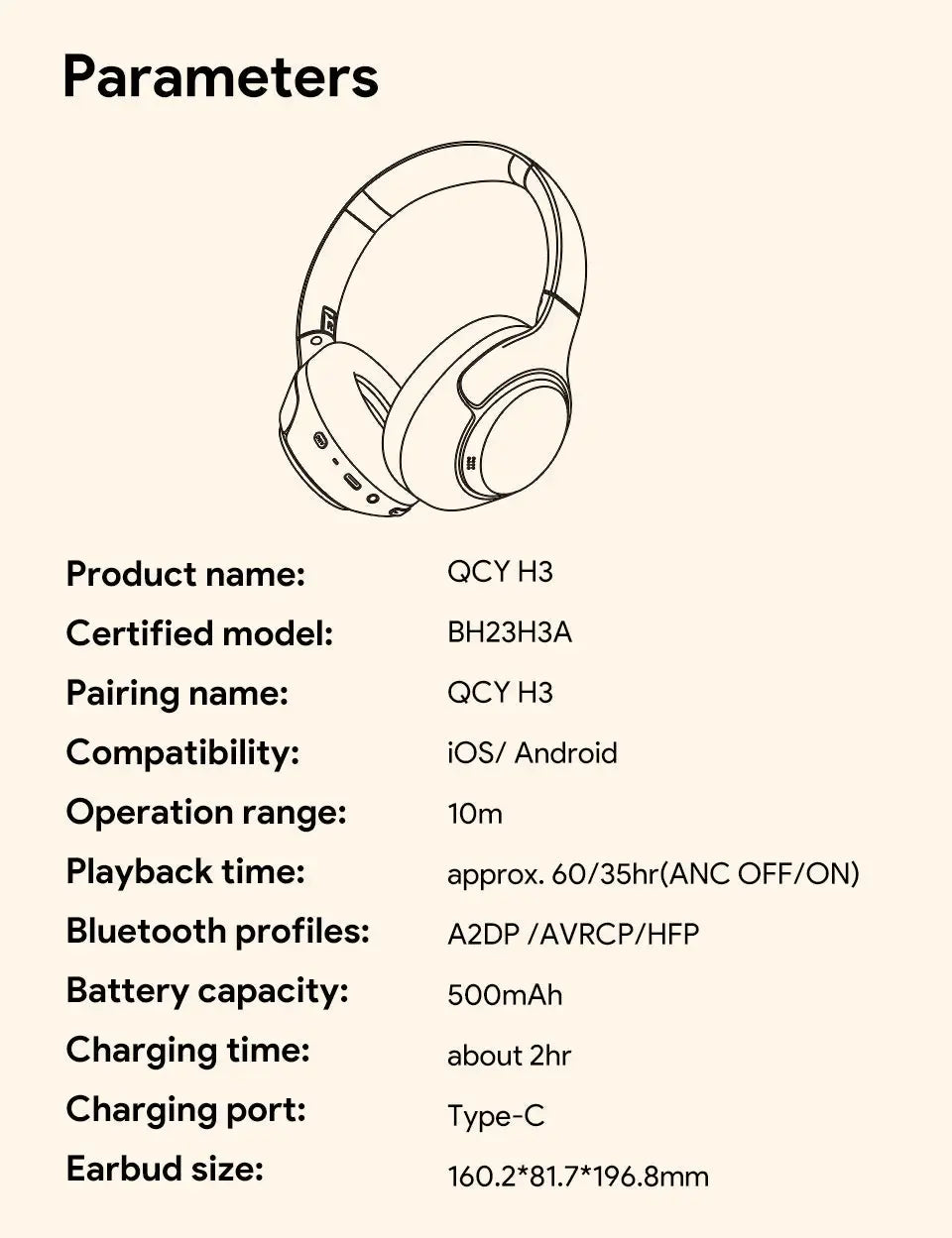 Wireless Headphones Bluetooth My Store