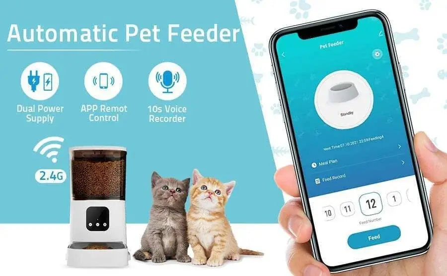 Automatic Cat Feeder Timing with Camera Electronic Worldwide