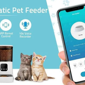 Automatic Cat Feeder Timing with Camera Electronic Worldwide