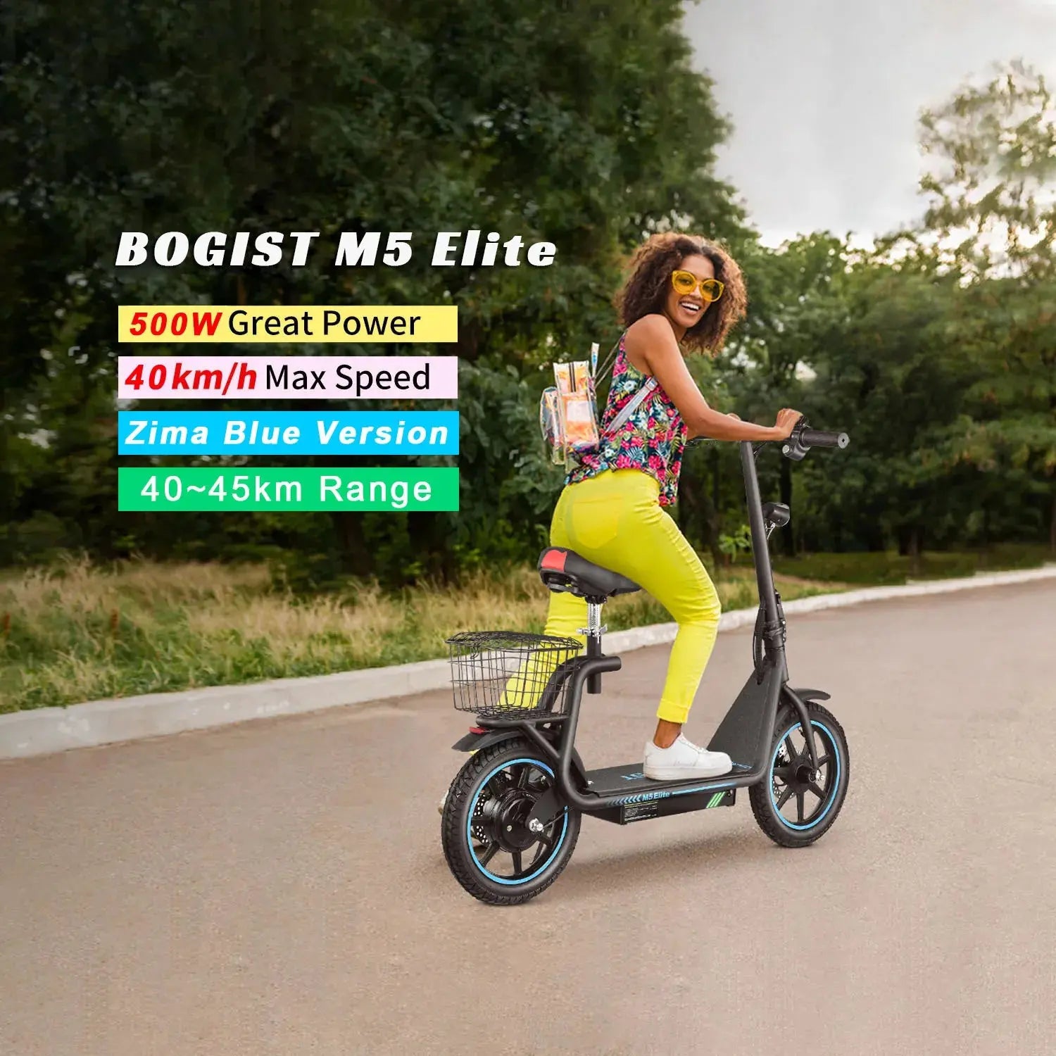 Electric Scooter for Adults BOGIST M5 ELITE Electronic Worldwide