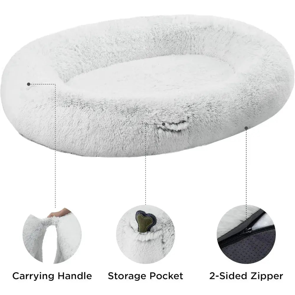 Human Dog Bed for Adults People Fits Pet Families Electronic Worldwide