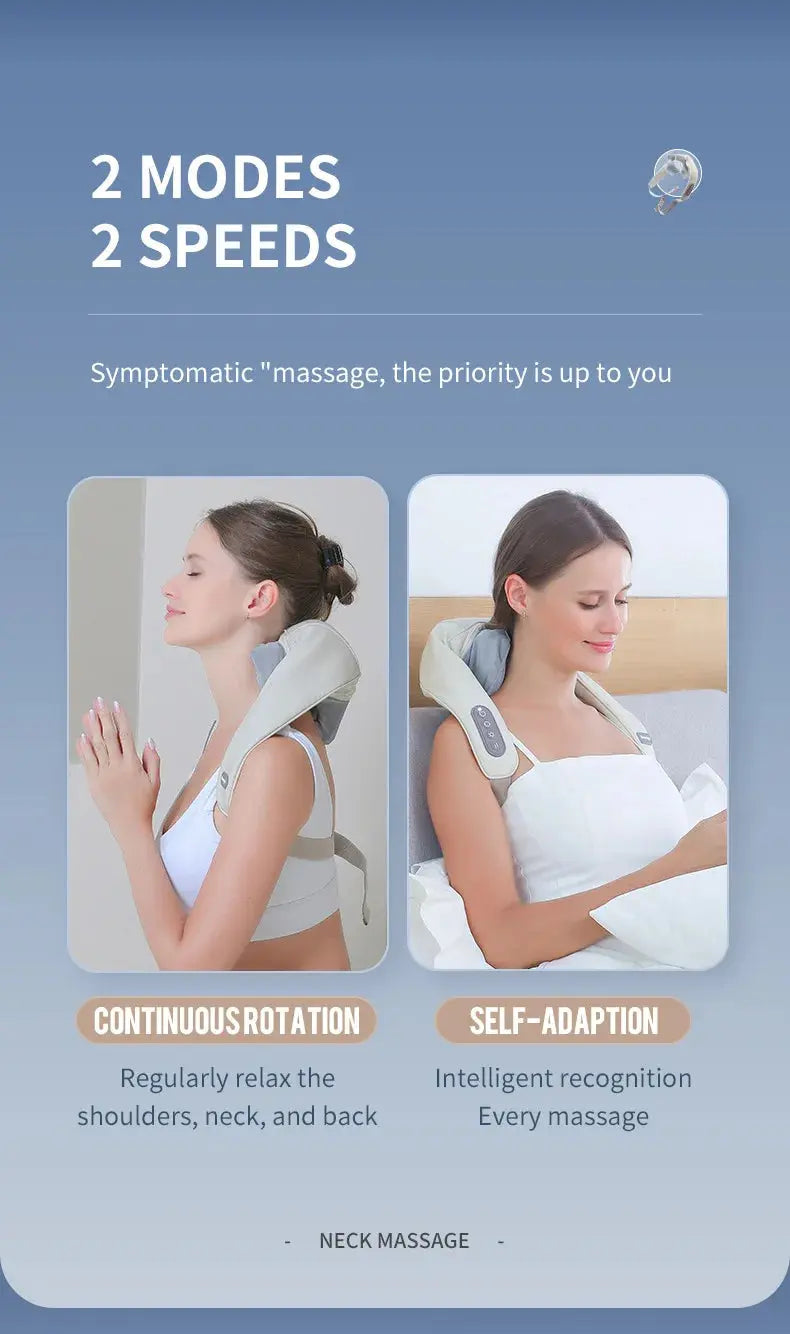 Wireless neck and shoulder massage Electronic Worldwide