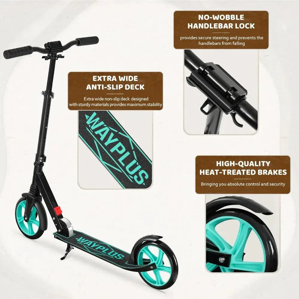 Kick Scooter for Ages 6+ Electronic Worldwide