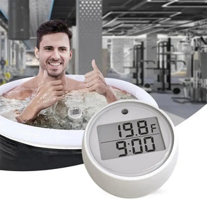 Water Thermometers for Ice Bath Waterproof Floating Thermometers Bath Pool Thermometers Digital Water Thermometers with Timer Electronic Worldwide