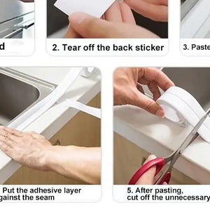 Bathroom Sealing Tape Self-adhesive Electronic Worldwide