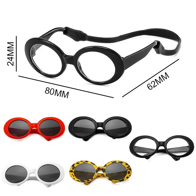 Fashion Round Glasses Pet Product Electronic Worldwide