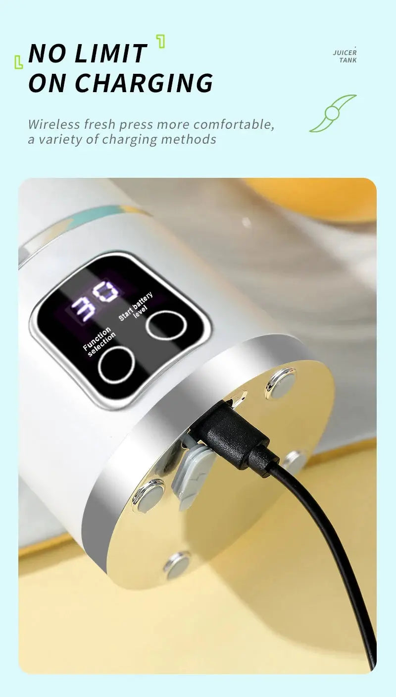 Fruit Juicer USB Rechargeable Portabler Electronic Worldwide