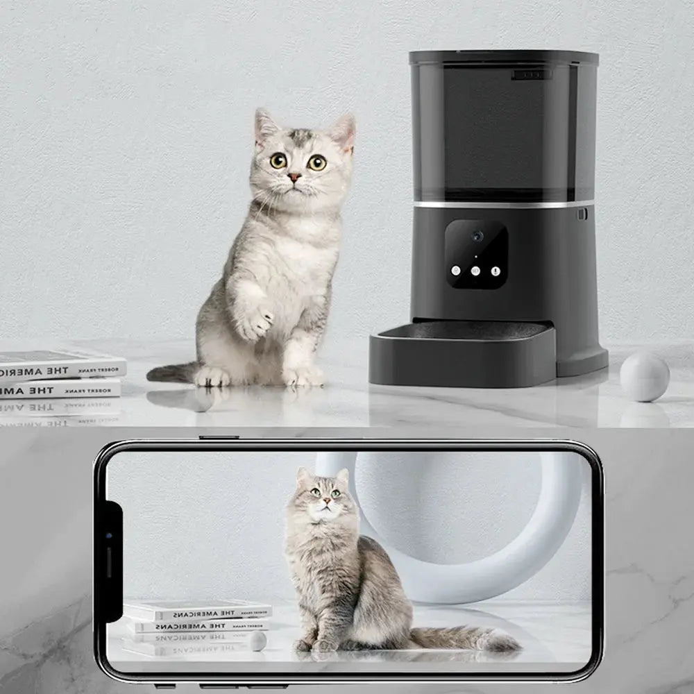 Automatic Cat Feeder Timing with Camera Electronic Worldwide