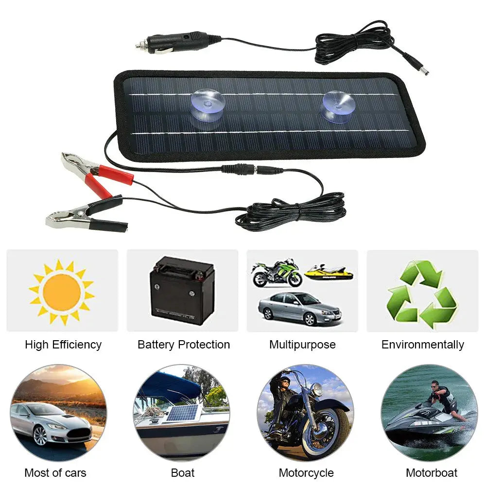 Solar Panels Charger Car Electronic Worldwide