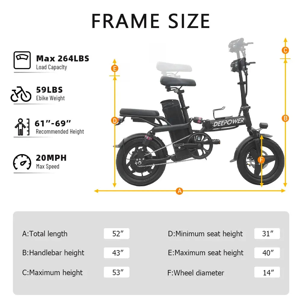 Folding Electric Bicycle City Commuter Electric Bike Urban Ebike Electronic Worldwide