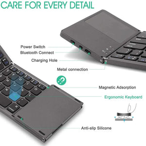 Keyboard Wireless Foldable Electronic Worldwide