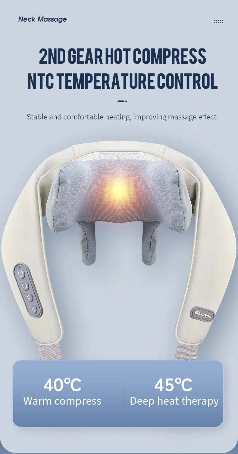 Wireless neck and shoulder massage Electronic Worldwide