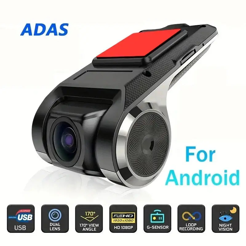 Car Android Navigator USB HD Driving Recorder Media Comes with ADAS Driving Assistance Function Car Electronic Worldwide