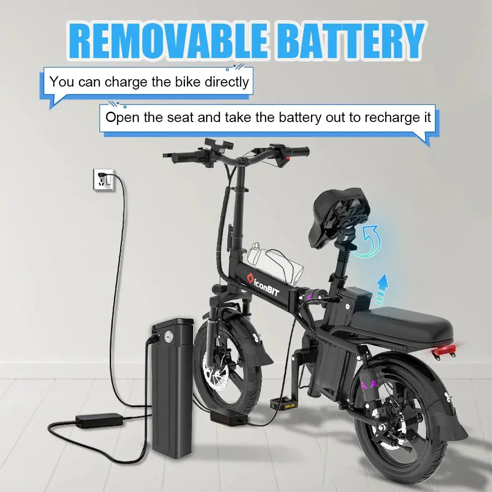 Folding Electric Bicycle City Commuter Electric Bike Urban Ebike Electronic Worldwide