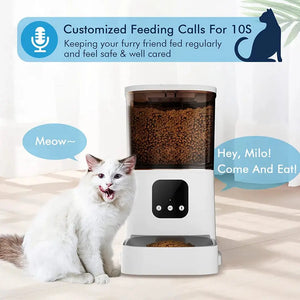 Automatic Cat Feeder Timing with Camera Electronic Worldwide