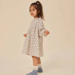 Girls Cherry Dresses Print Electronic Worldwide