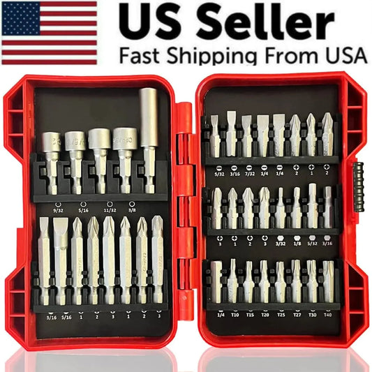 Screwdriver Bit Set Nut Driver Phillips Tool Magnetic Drill Electronic Worldwide