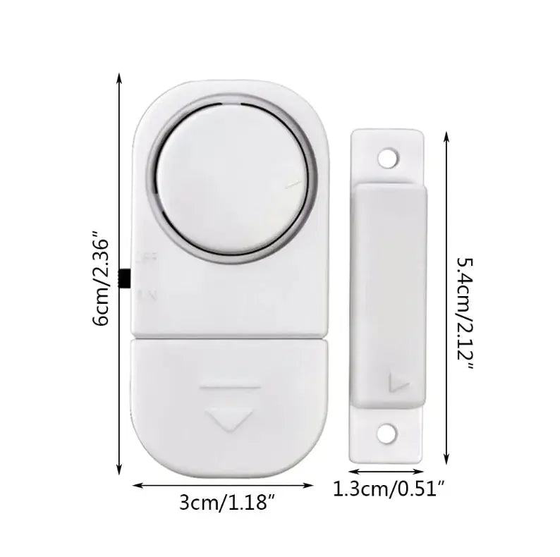 Door Burglar Security ALARM System Magnetic Sensor Electronic Worldwide