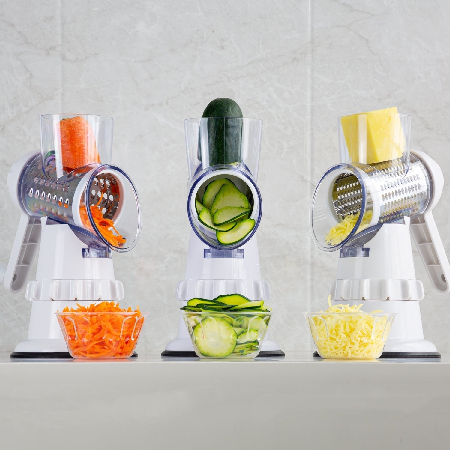 3 In 1 Vegetable Slicer Manual Kitchen Accessories