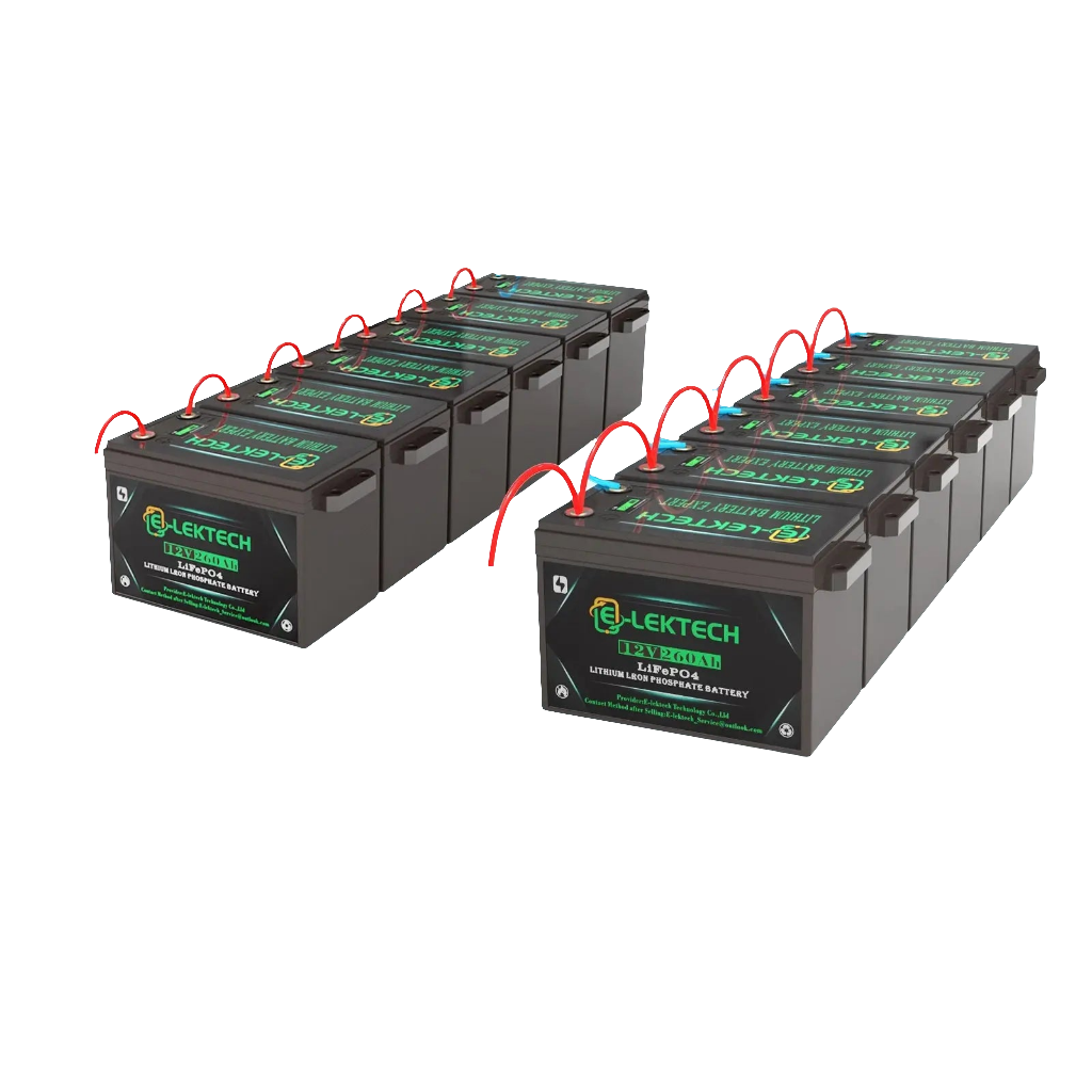 12V260Ah Lithium Rechargeable Battery