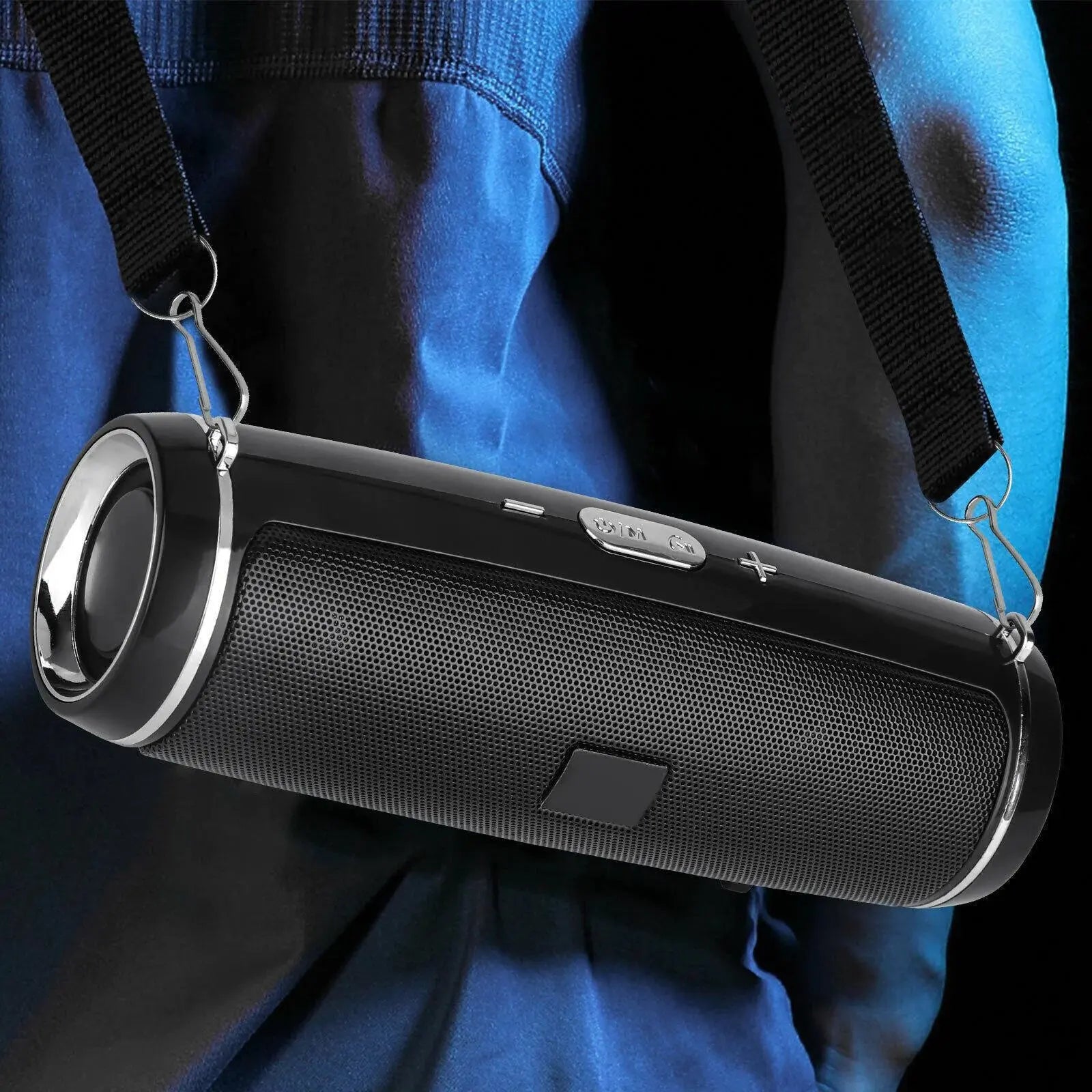 Bluetooth 5.1 Speaker Wireless Waterproof Outdoor Stereo LOUD Bass USB/TF Strap Electronic Worldwide