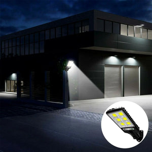 LED Solar Motion Sensor Light Bright Garden Outdoor Street Wall Electronic Worldwide