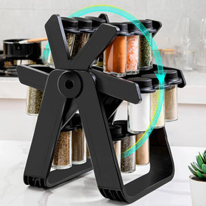 Kitchen Storage Tank Rotating Ferris Wheel Seasoning Rack Electronic Worldwide