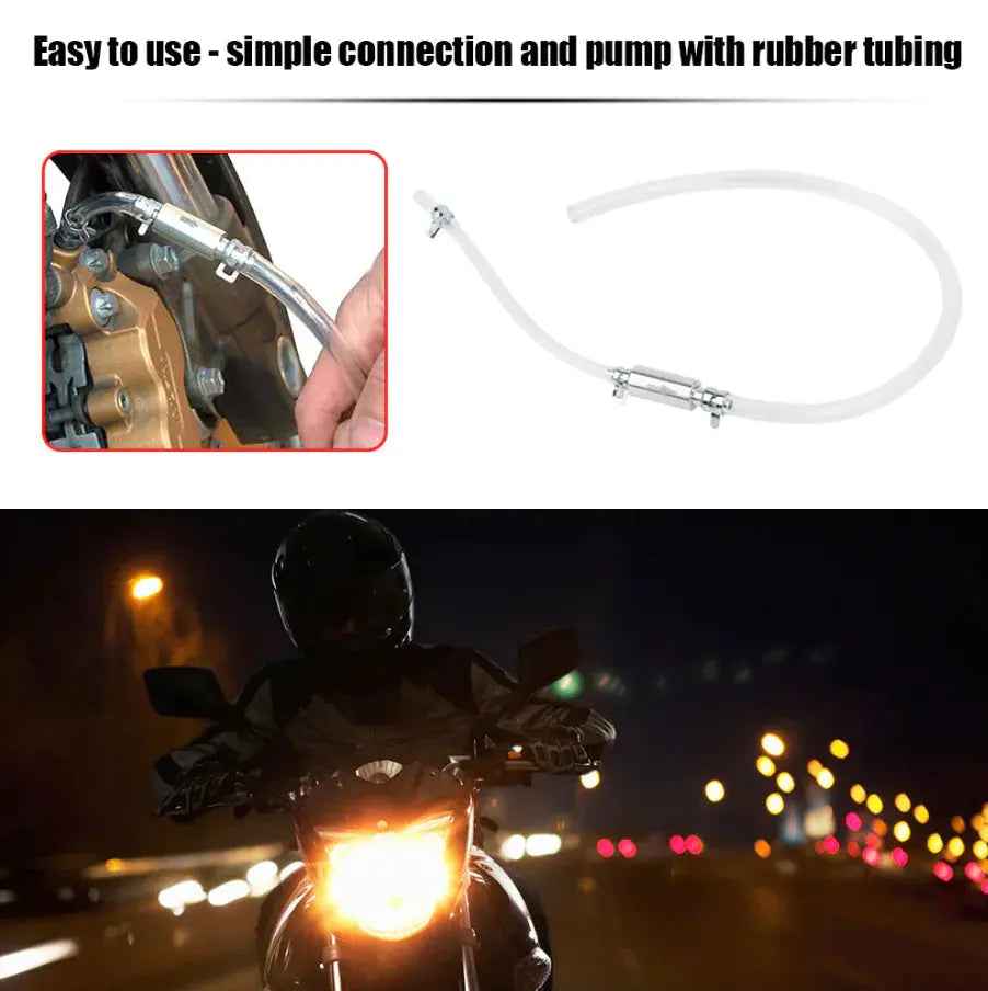 Car Motorcycle Clutch Brake Bleeder Hose Electronic Worldwide