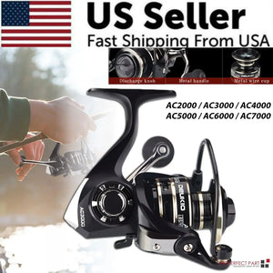 12BB Metal Spinning Fishing Reel - Electronic Worldwide